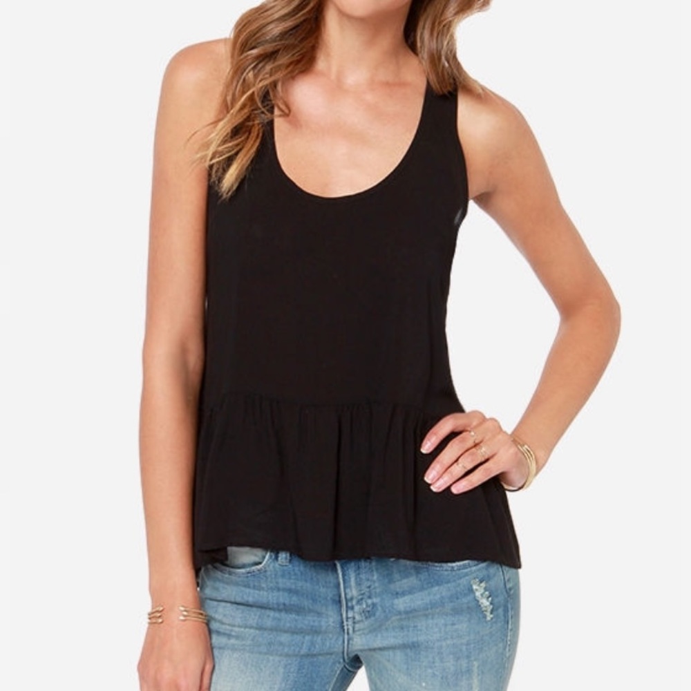 NWOT LULUS black tank